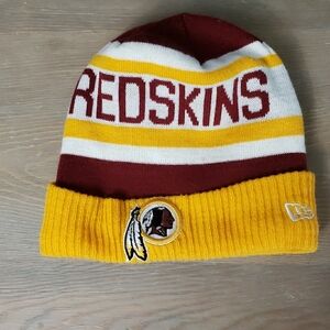 VINTAGE Washington Redskins/Commanders New Era Winter Beanie Hat